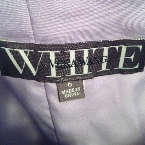 lilac dress from The White Collection by Vera Wang - Picture 4 of 6