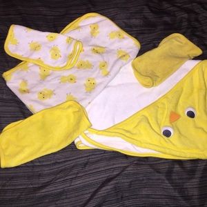 5 Piece Carters Towel WashCloth Set