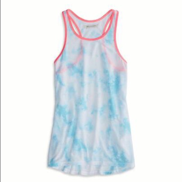 AE Blue Tie Dye Tank