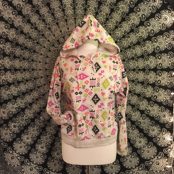 Tribal Print Hoodie!