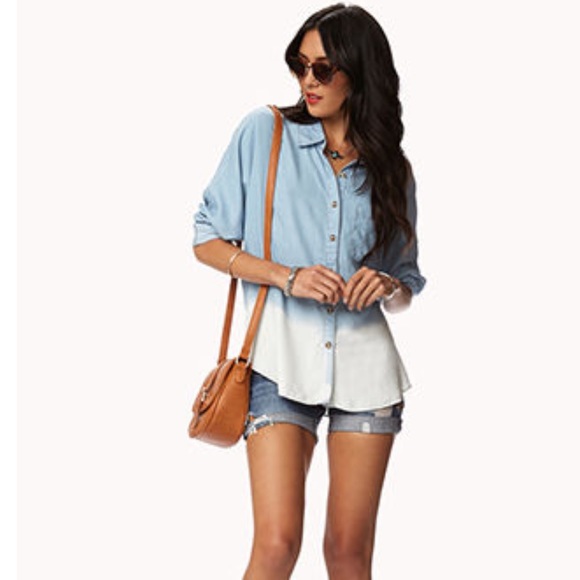 Dolman bleach dipped top - Picture 3 of 4