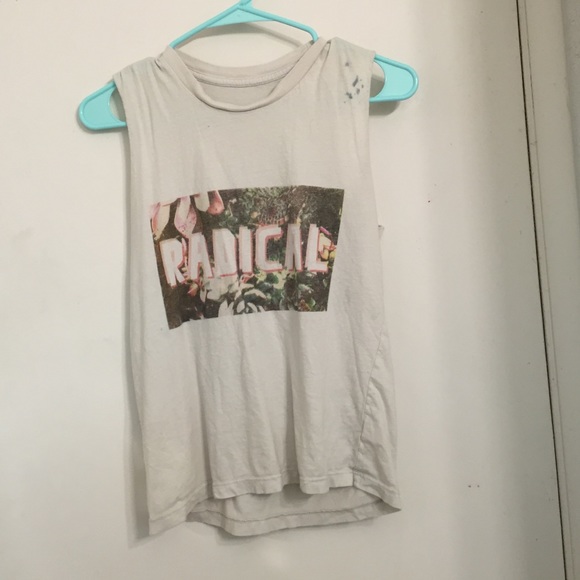 Brandy Melville radical muscle tee