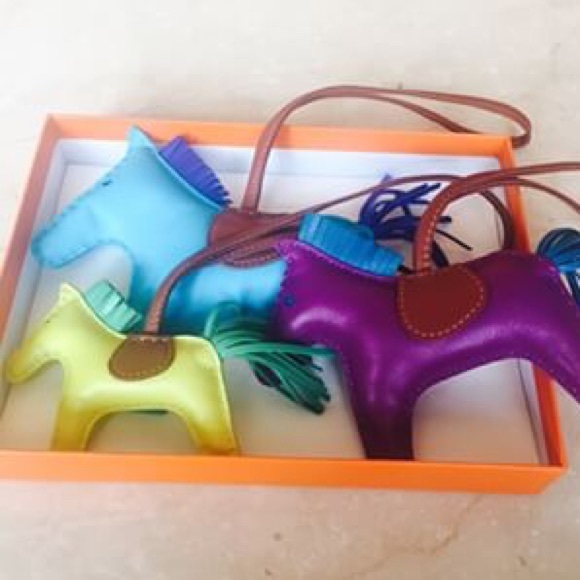 Hermes Rodeo GM Bleu Azteque/Bleu Electrique RARE! - Picture 4 of 4