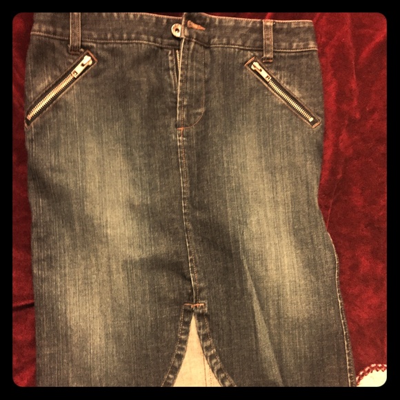 A/X Jean pencil skirt