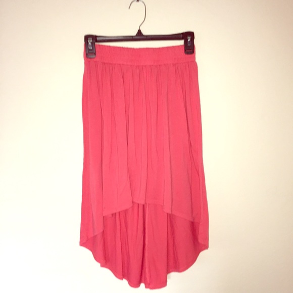 High low maxi skirt