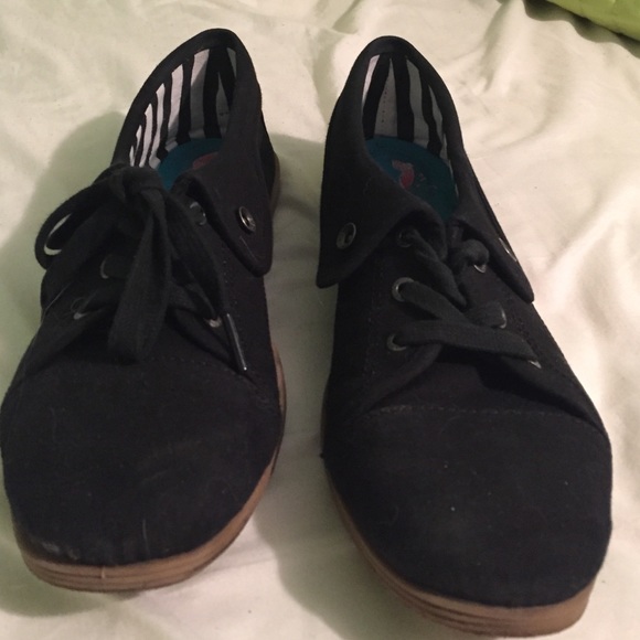 Black sneakers