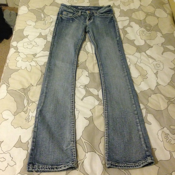 Blue Asphalt light colored jeans