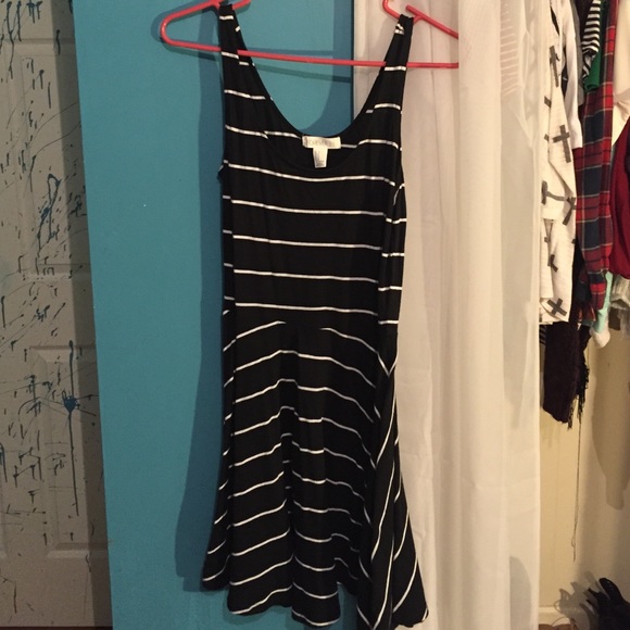 forever 21 striped dress