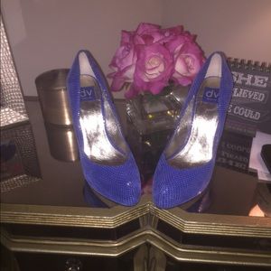 Dolce Vita snake embossed heels