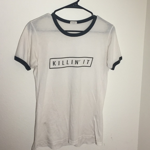 Brandy Melville sheer tshirt.