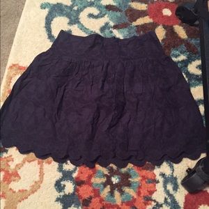 Navy blue Gap skirt