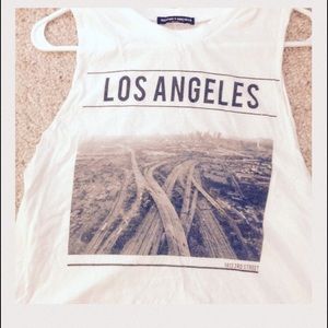 Brandy Melville- Los Angeles muscle tank-