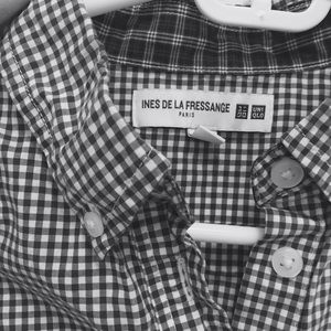 Uniqlo Ines de la Fressage Plaid Shirt