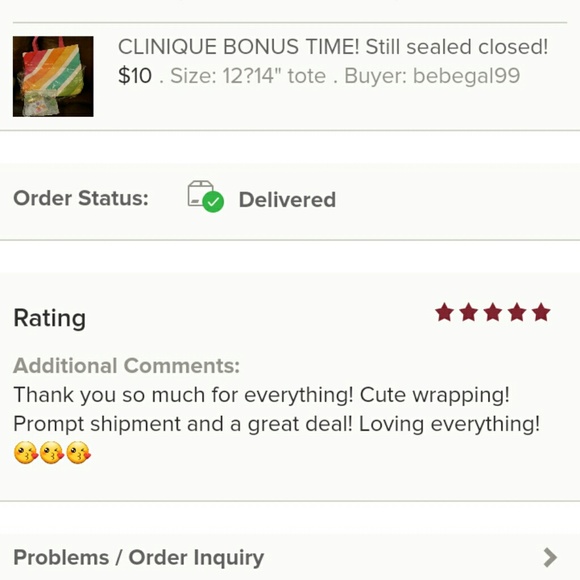 **Sharing positive feedback**