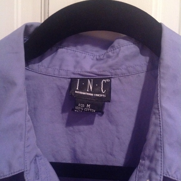 INC button down top - Picture 3 of 3