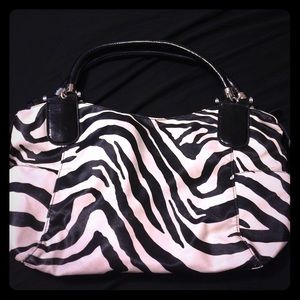 Zebra Print Handbag