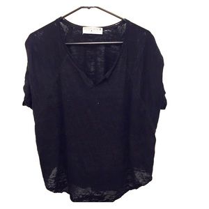 T shirt from project social, split neckline