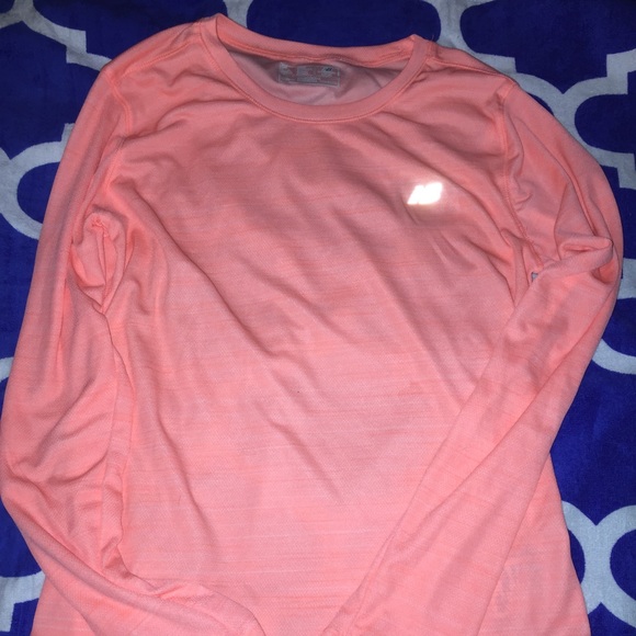 New Balance Coral Athletic Long Sleeve
