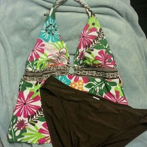 Halter tankini