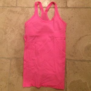 Bright pink - workout top - never worn