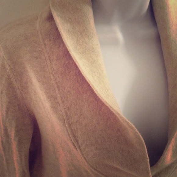 Ann Taylor Loft Shawl Collared Sweater