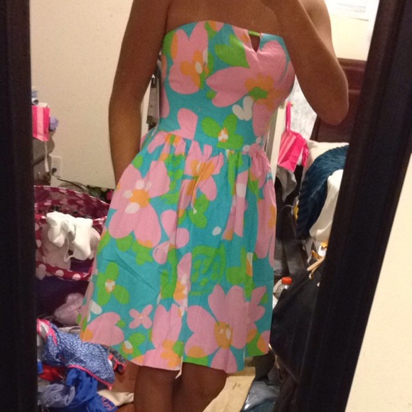 Lilly Pulitzer Strapless Dress