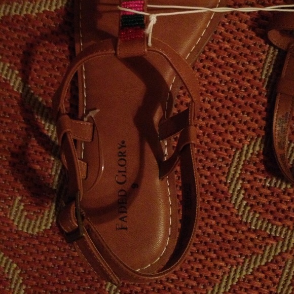 Never Worn Boho Sandals - Picture 2 of 4