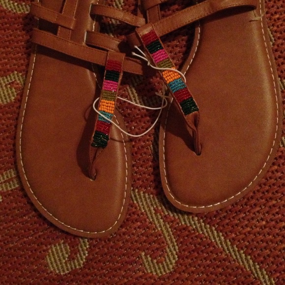 Never Worn Boho Sandals - Picture 3 of 4