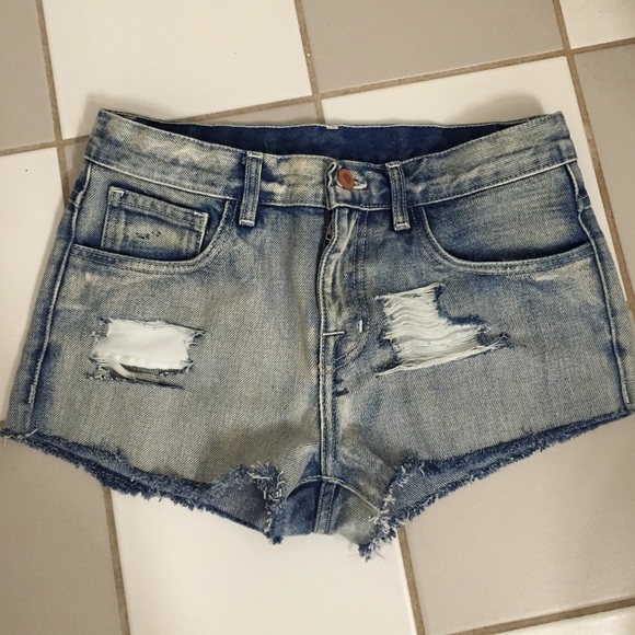 Brandy Melville vintage washed distressed shorts - Picture 1 of 3