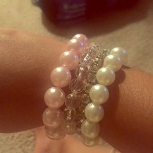 Pearl bracelets