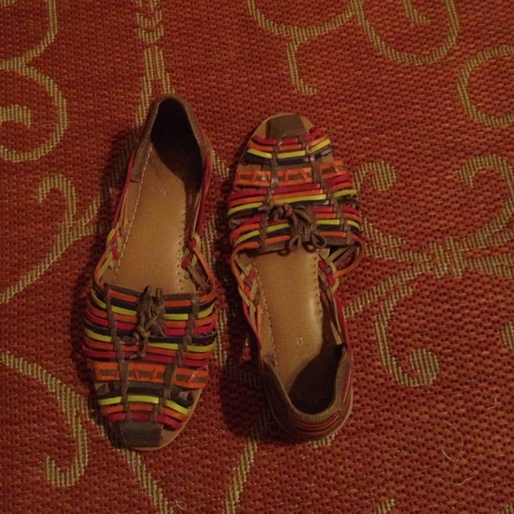 Urban Outfitters Colorful Sandals