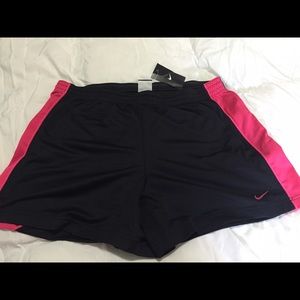BRAND NEW Pink & Black Nike Basketball Shorts