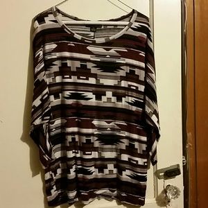 Forever 21 aztec print top