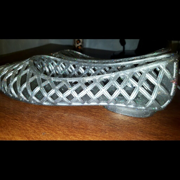 American Apparel jelly sandals