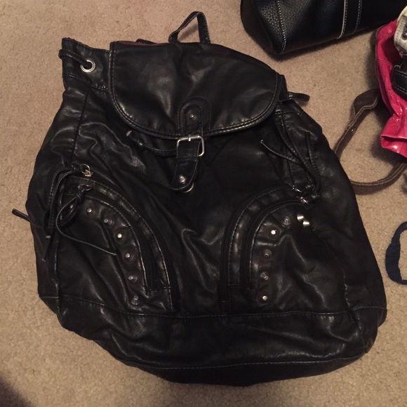 Black backpack