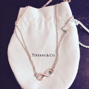 Infinity Tiffany necklace