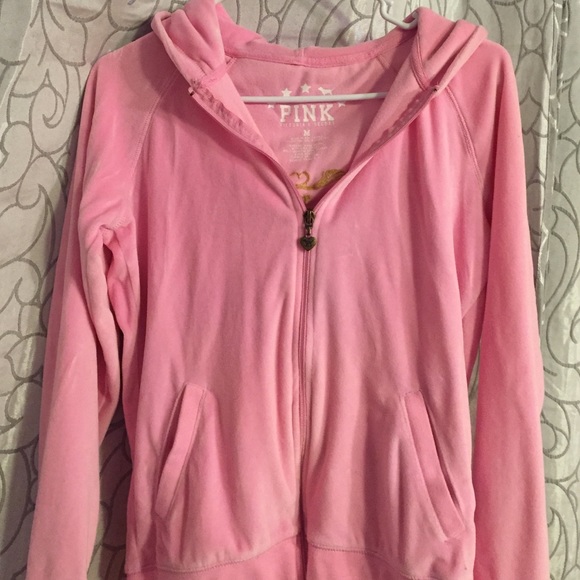 VS PINK zip up hoodie