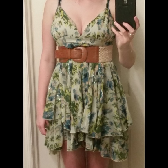 Kimchi Blue floral party dress