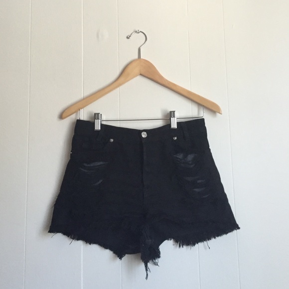 John Galt High Waisted Shorts