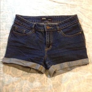 BDG Denim High Waisted Shorts Urban Outfitters