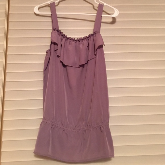 Brand new NWT LOFT lilac cami tank blouse, Size M