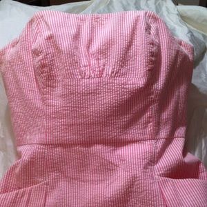 Lilly Pulitzer strapless dress