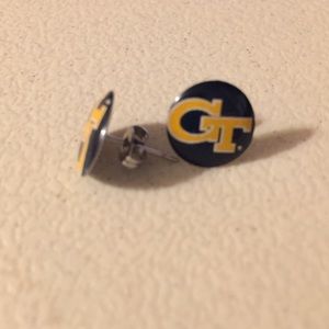 Georgia Tech Earrings