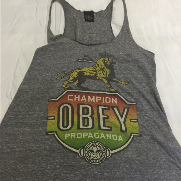 OBEY Racerback tank top BRAND NEW