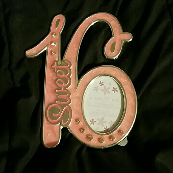 Sweet 16 picture frame.