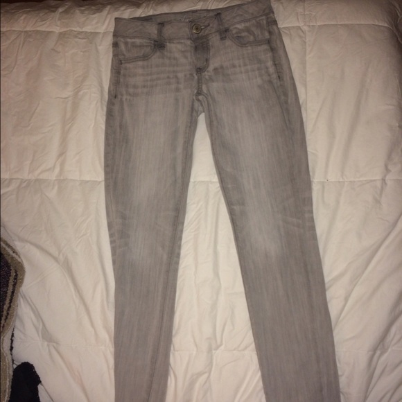 American Eagle Super Stretch Grey Jeggings