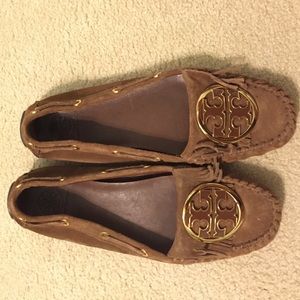 Never worn Tory burch moccasins