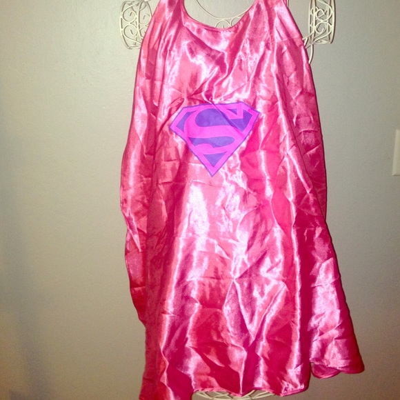 Pink Superman Cape