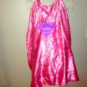 Pink Superman Cape