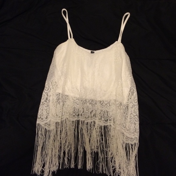 White, Crop top!
